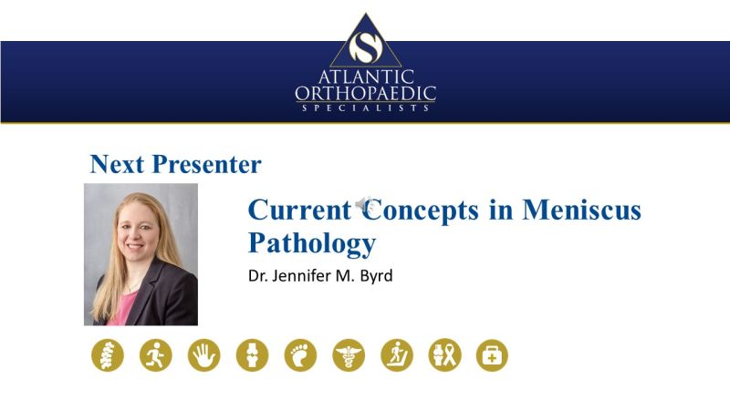 Current Concepts in Meniscus Pathology Title Page